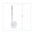Boardwalk Deluxe Bowl Mop, 10" Handle, 2" dia. Head, Plastic, White (Case of 25)