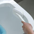 Long Handle Brush Sponge, DIY Cleaning Sponge for Dishwashing, Kitchen, Toilet, Bathroom Wash Tool (Replaceable Sponge)