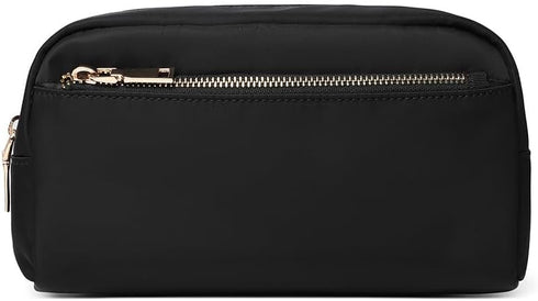 Large Capacity Waterproof Cosmetic Bag, Portable Toiletry Bag for Women, Travel Organizer with Adjustable Dividers