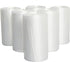 Tebery 300 Counts 4 Gallon Clear Small Garbage Bags, Wastebasket Bin Liners for Bathroom Bedroom Office