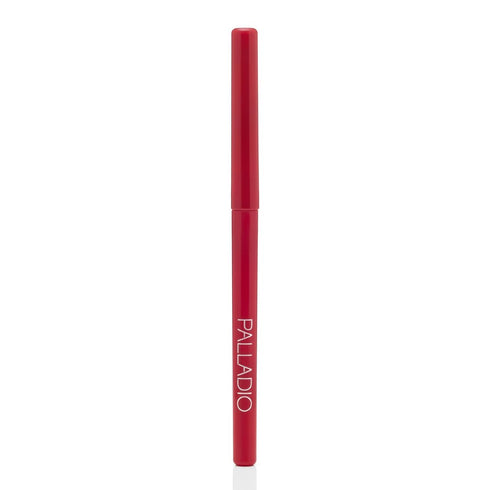 Palladio Retractable Waterproof Lip Liner, Red Rose - High Pigmented, Smudge Proof, Long Lasting