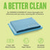 E-Cloth Window Cleaner Kit - Microfiber Towel Cleaning Kit for Streak-Free Windows, Car Windshield, Mirrors - Alaskan