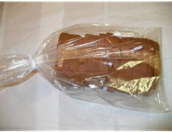 QQ-OUTLET Bread Bags - 6x3x15" Gusset Style Poly Bags - Pack of 400
