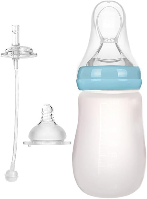 RONGXG 240ML Elderly Drinking Aid Feeding Cup Adult Spill Proof Sippy Cup Disabled Convalescent Patient Dysphagia