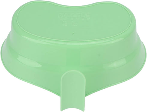 Emesis Basin, Arc Design Bed Mouthwash Cup, Wide Mouth for Oral Care, Plastic Vomit Basin for Elderly Patients