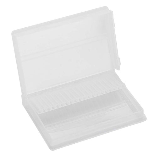 Nail Drill Bit Case Holder, 20 Slots Organizer Displayer Stand for Manicure Tool, Nail File Bit Case
