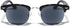 Semi-Rimless UV400 (3 Pack) Mass Vision Full Reading Lens Sunglasses with No Bifocal - Protection and Spring Hinges