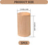 UaneXee 5 Pcs Wood Essential Oil Diffusers,Small Wood Fragrance DIffusers,Fragrance Retention,Wooden Aromatherapy Round