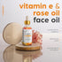 ArtNaturals Face & Body Vitamin E Bio Oil 4.0oz + Gua Sha Facial Tools Set - Organic Moisturizer Skincare for Scars, Stretch Mark, Cellulite & Nails - Great Massage oil for Massaging Joint & Muscles
