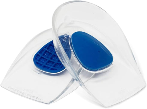 Tuli's Dual Density Polar Bears Gel Heel Cups, Regular - Cushion Insert for Heel Pain Relief