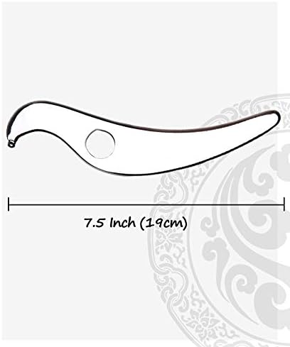 Gua Sha Tool - Medical Grade Stainless Steel Scraping Massage Tool for Relaxing Soft Tissue, Reduce Pain