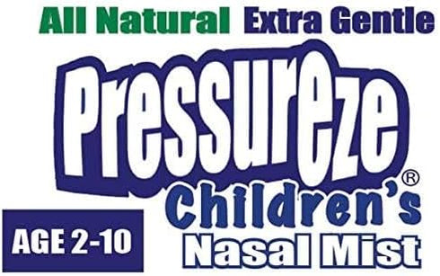 Preservative-Free Sterile Nasal Spray for Children - Sinus and Ear Relief, Fast Congestion Relief Nasal Spray, 245