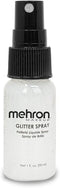 Mehron Makeup GlitterSpray, Hair and Body Glitter Spray, 1 fl oz (30 ml), White, Perfect for Beauty & Parties
