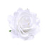 White Rose Flower Hair Clips, Flower Brooch Pin Up, Mexican Flamenco Dancer Fabric Flowers, Headwear Barrette for Women