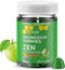 ZEN Magnesium Gummies - Premium Sensoril Ashwagandha Gummies with L-Theanine for Calm & Stress Support (30 Green Apple