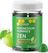 ZEN Magnesium Gummies - Premium Sensoril Ashwagandha Gummies with L-Theanine for Calm & Stress Support (30 Green Apple
