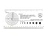 EMI Multi-Purpose Medical Ruler with Wound Measuring and Pupil Gauge Reference Guide