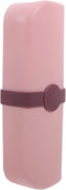 ZUNOXAZ Portable Toothbrush Storage Box with Toothpaste Container and Mouthwash Cup, Travel Toothbrush