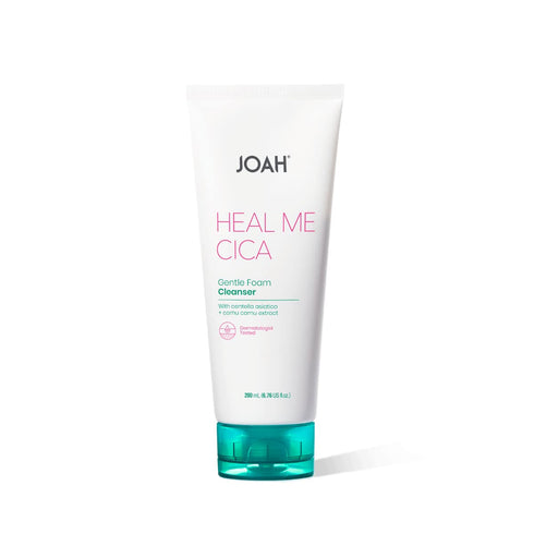 JOAH CICA Gentle Foam Cleanser, Korean Face Wash with Centella Asiatica & Camu Camu Extract, pH Balanced, 6.76 oz