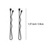 Mini Bobby Pins Black with Cute Case, 200 CT Small Hair Pins for Buns, Premium for Kids, Girls and Women