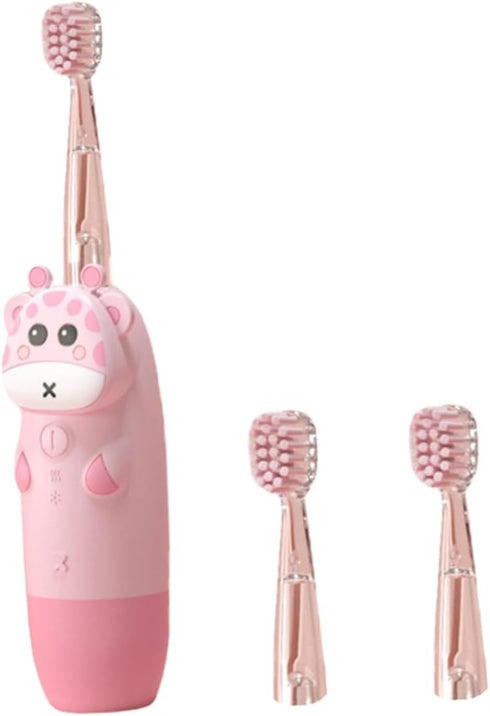 HOODANCOS 1set Boy Girl's Electric Toothbrush Set Sonic Toothbrush for Boys and Girls