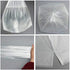 1.2 Gallon Clear Trash Bags, Light Duty Wastebasket, 100 Counts, 2 Rolls