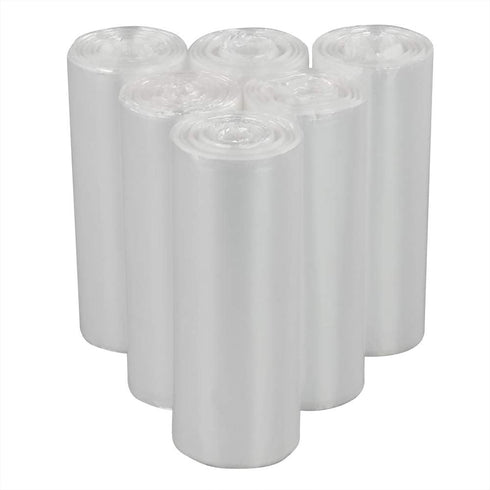 10 Gallon Clear Trash Bags, Kitchen Garbage Bag, 150 Counts