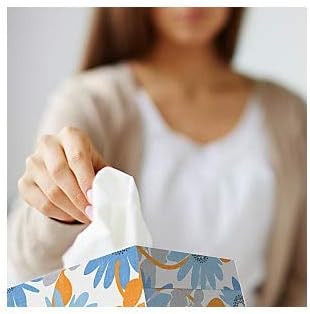 Kleenex 21606BX White Facial Tissue, 2-Ply, Pop-Up Box (Box of 125 Tissues), White