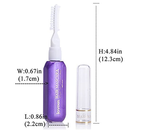 Professional Hair Dye Temporary Hair Chalk Stick - Non-toxic Salon DIY Hair Dyeing Mascara (Gold)
