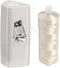 Dental Floss Dispenser with Refillable Holder - Bundled with Mint Waxed Floss Refill Spool, 200 Yards Jumbo Set