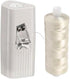 Dental Floss Dispenser with Refillable Holder - Bundled with Mint Waxed Floss Refill Spool, 200 Yards Jumbo Set