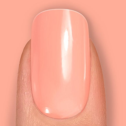 LONDONTOWN lakur Nail Polish - Chip-Resistant, Non-Toxic, Hydrates & Conditions Nails | Glossy Peachy Pink, Peach Pop,