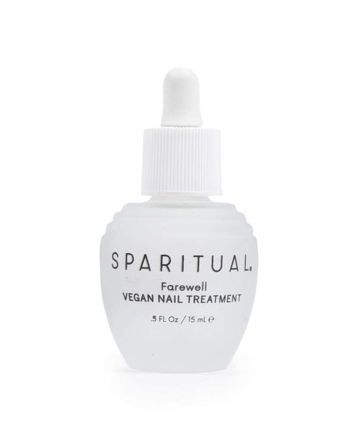 SPARITUAL Apple Fruit FAREWELL VEGAN NAIL TREATMENT | Protect Against Nail Damage 0.5oz (0.5 Fl Oz)