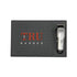 TRU BARBER ORGANIZER MAT, 14”X 9” (Charcoal Grey) - Flexible PVC Station Mat for Salon and Barbershop Tools