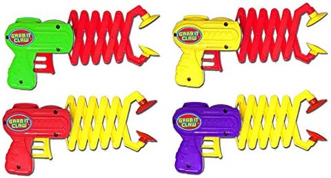 JA-RU Kids Grabber Claw (1 Pack) 12 Inch Long Plastic Reacher Machine, Interactive Learning Toy
