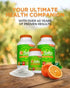 Buffered Vitamin C Powder Supplement, High Absorption Immune Support Drink with Ascorbate C, Organic, Vegan, 8oz