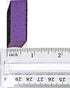 PrettyClaw 40pc Mini Disposable Nail Buffer Blocks, 80/80 Black Grit, Purple Buffing Sanding Nail File