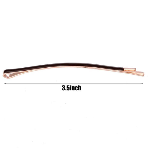 Yishenyishi Curved Jumbo Bobby Pins Pack of 10 Hair Clips (Mixed Color)