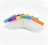 REUSAPAK 7 Piece Set Zipper Pill Pouch Organizers, Daily Purpose & Travel, Color-Coded