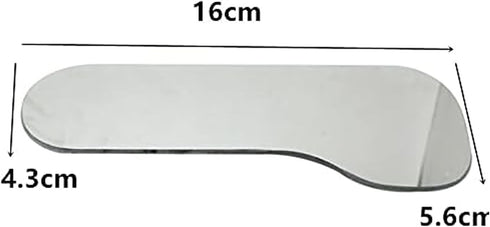 1Pcs/Set Two Sided Professional Dental Occlusal Photographic Mouth Mirror, Stainless Steel Photo Mirror