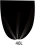 7 Gallon Black Kitchen Trash Bags, Garbage Bag, 250 Counts by Nicesh