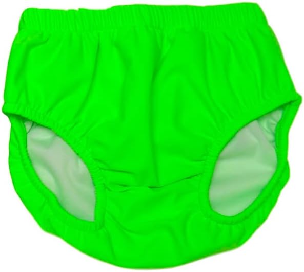 My Pool Pal Adult & Special Need Swimsters Resuable Swim Diaper (Lime Green, Adult Small)