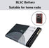 WENPZERAY BL-5C 3.7V 1020mAh 10 Rechargeable Battery Suit for Home Household Radio with Current Protection Pieces