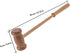 Hammer 2pcs Hammer minkissy Wooden Knocking Massage Manual Back Massager Handheld for Neck, Shoulder, and Foot Relief