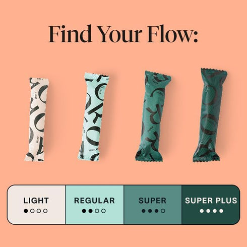 Multipack (12 12 12 Cora Organic Tampons Light, Regular, Super Tampons)