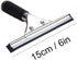 Black 15cm 6in Window Squeegee All Purpose Squeegee for Glass Shower Doors, Car Window, Home Mirrors, Bathroom Cleaner Wiper Accessory(6in/15cm, Black) by CNGZSY