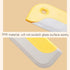Mini Squeegee 2 Pack, Small Kitchen Countertop Tool, Soft Glass Cleaner for Bathroom Mirror, Car Window, Blue & Grey