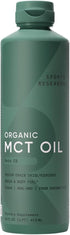 Sports Research Organic MCT Oil - Vegan & Keto C8, Non-GMO, Gluten Free, Flavorless Oil, 16 oz