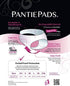 PantiePads 3 Count Period Underwear Disposable Period Panties for Women and Teen Girls, Menstrual Brief with Super