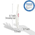 Panasonic Full Body Hair Removal for Women, Portable Gentle Design for Bikini, Underarm, Legs - Pink